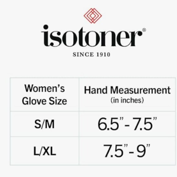 ISOTONER Women's Waterproof Winter Gloves Fleece Lining Black Small Medium New - Picture 7 of 7